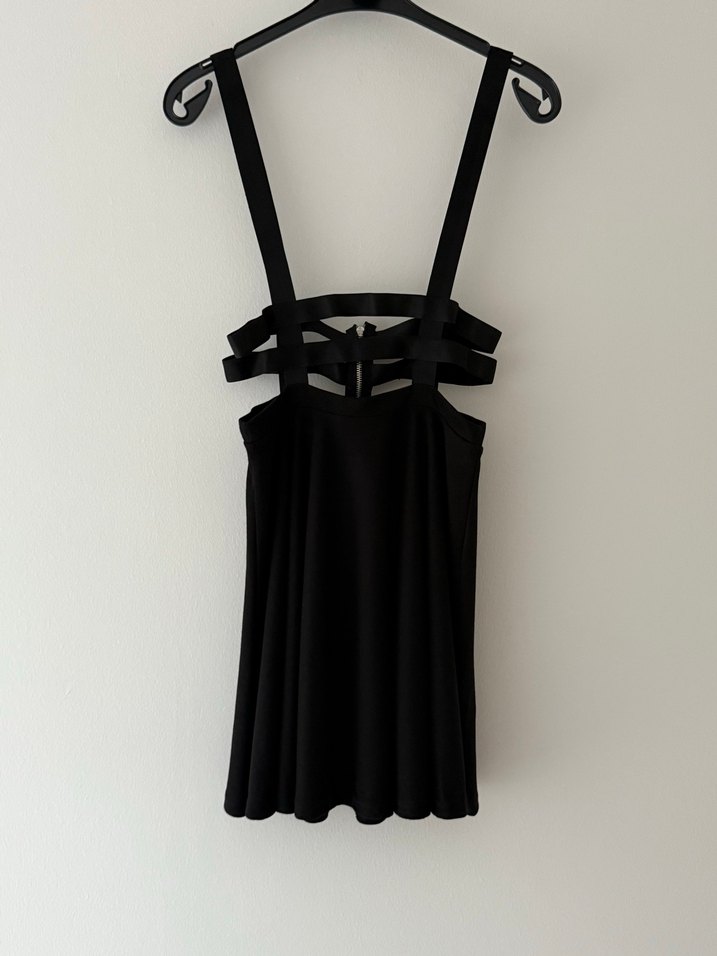 Kemer ve askı detaylı etek - Görsel 2