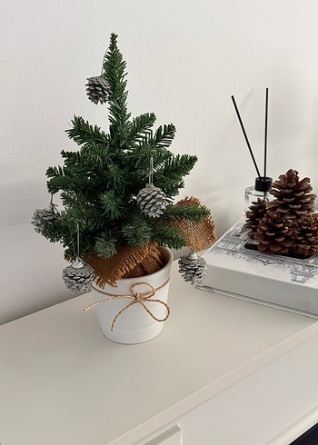 Mini süs yılbaşı çam ağacı - Görsel 4