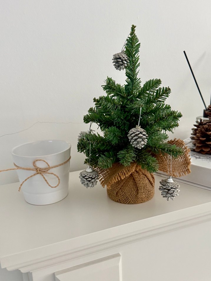 Mini süs yılbaşı çam ağacı - Görsel 3