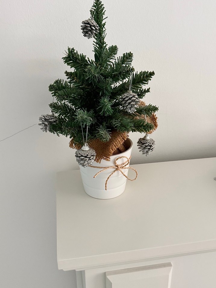 Mini süs yılbaşı çam ağacı - Görsel 2