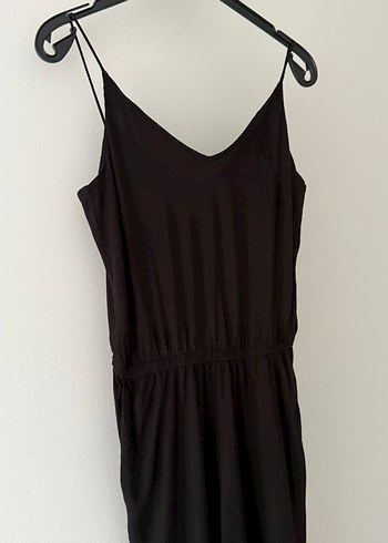 Yazlık askılı dökümlü tulum - Görsel 10