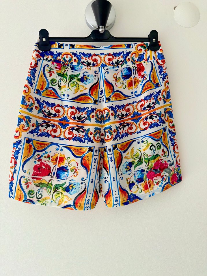 Renkli Bohem Şort - Görsel 5