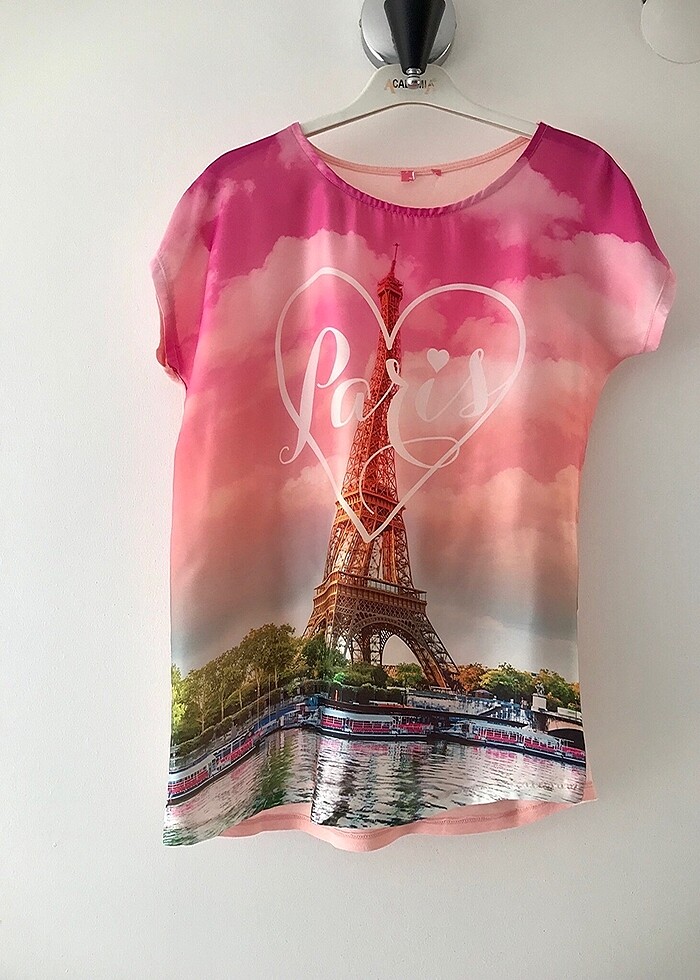 Baskılı bluz - Görsel 3