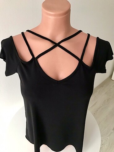 Yaka detaylı bluz - Görsel 12