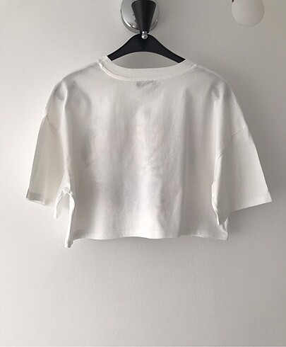 Baskılı crop tişört - Görsel 5