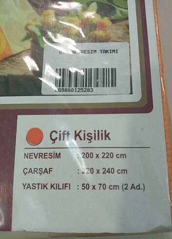 Nevresim takımı 