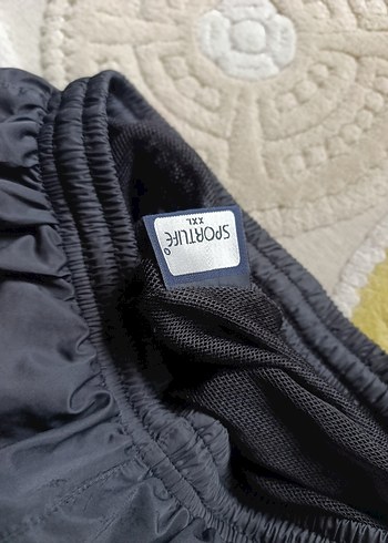 xxl Beden Siyah Salaş Keten Midi Pantolon