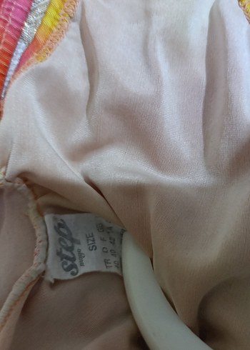 xl Beden Kadın Pastel Renkli Mini Fırfırlı Mayo