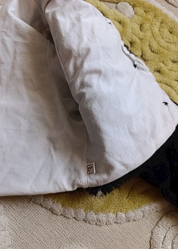 Kız Çocuk Siyah Kürklü Nakışlı Bolero - Görsel 4