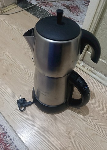 Gri Elektrikli Çay Makinesi arızalı