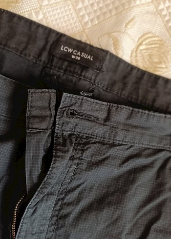 Siyah Kemerli Mini Hamile Şortu - Görsel 2