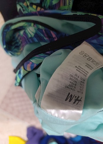 Renkli Baskılı Kadın Mini Mayo - Görsel 3