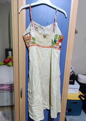 Çiçek Desenli Renkli Hamile Gecelik - Görsel 3