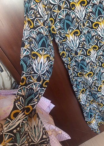 xl Beden çeşitli Renk Desenli Bohem Midi Kadın Tunik