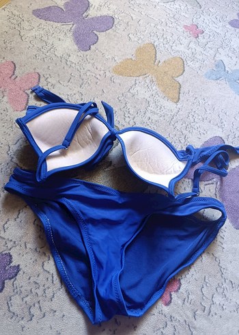 Diğer Kadın Lacivert İnce Askılı Bikini