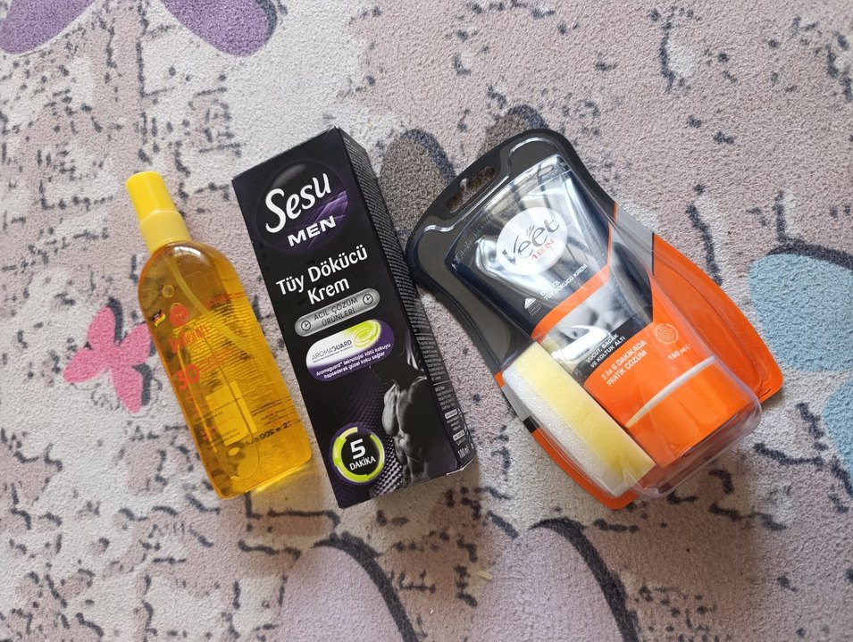 Sesu Men Tüy Dökücü Krem - Görsel 4