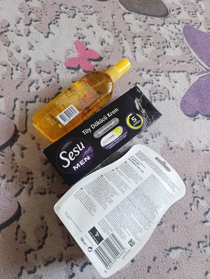 Sesu Men Tüy Dökücü Krem - Görsel 2