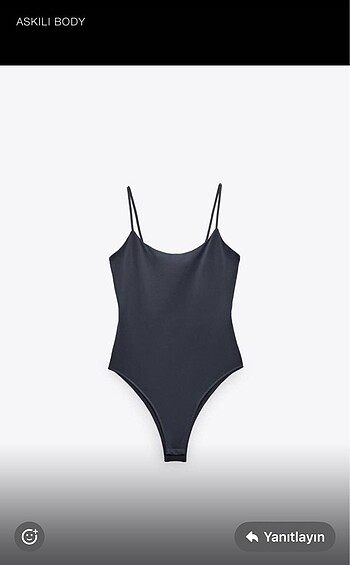 Zara askılı body