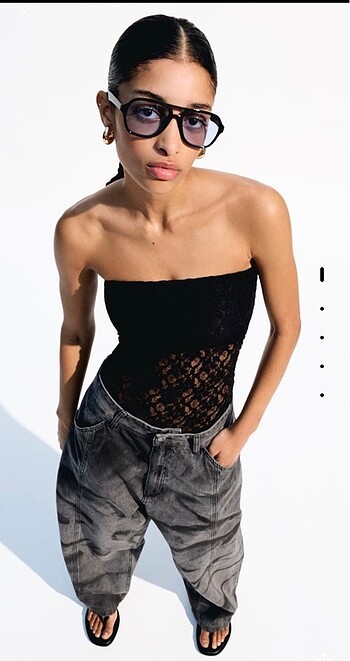 BERSHKA dantel body
