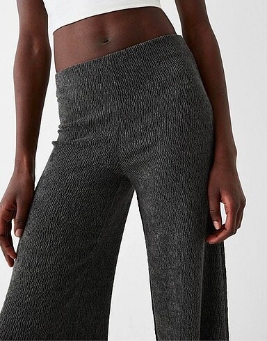 BERSHKA wide leg pantolon
