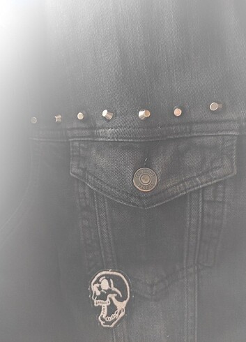l Beden Crop kot ceket