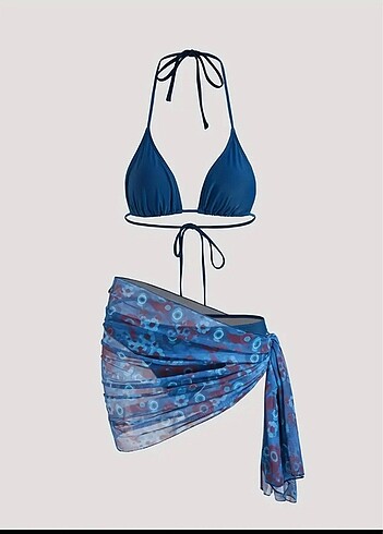 Üç Parçalı Bikini Takımı