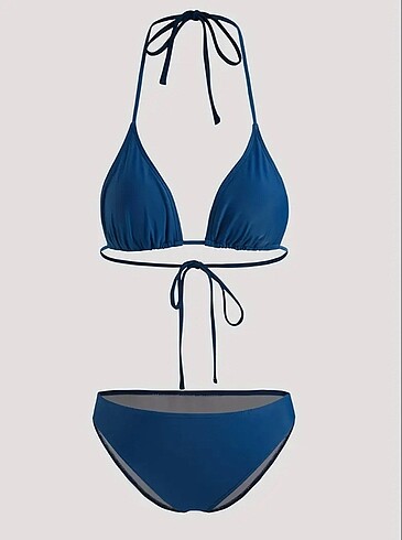 s Beden Üç Parçalı Bikini Takımı