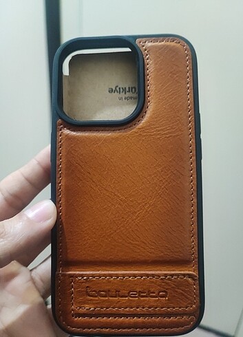 iPhone 14 pro gerçek deri kılıf sıfır