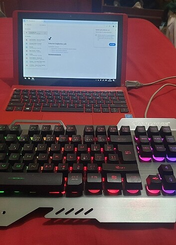 Everest rampage r74 oyuncu klavyesi ışıklı  - Görsel 5