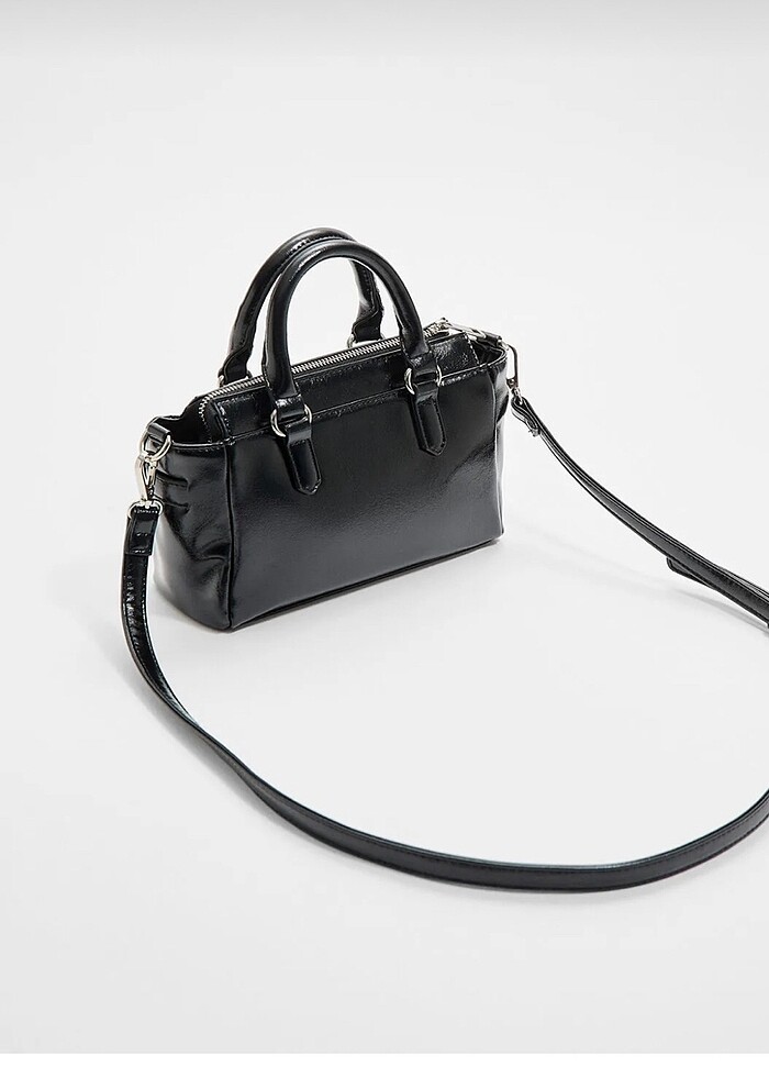 Stradivarius deri çanta - Görsel 3