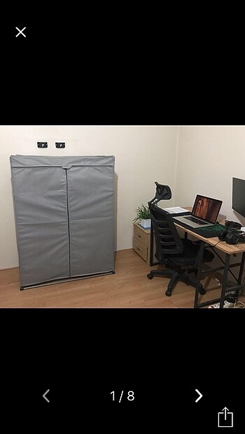ÇELİK PROFİL SIFIR AYARINDA PROFİL BEZ DOLAP