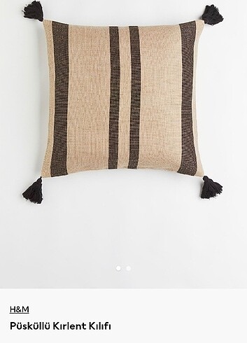 H&M HOME KETEN KİRLENT KILIFI 