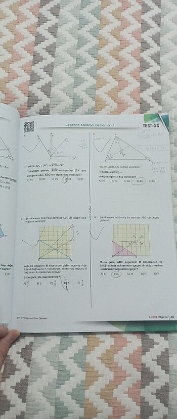  Beden Geometri Soru Bankası 