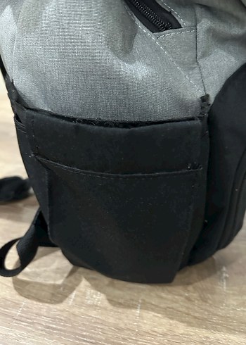 Gri Desensiz Bebek Çantası - Görsel 2