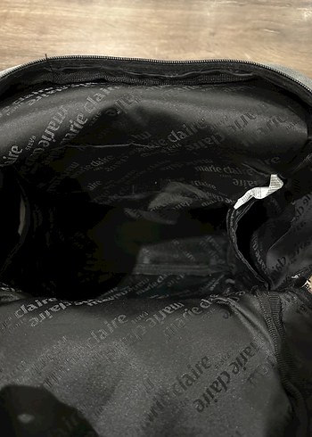 Gri Desensiz Bebek Çantası - Görsel 4