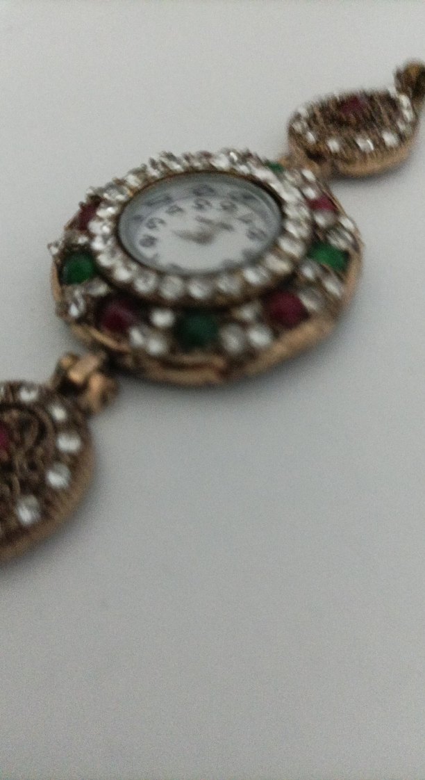 Boncuklu Renkli Bohem Kadın Saati - Görsel 2
