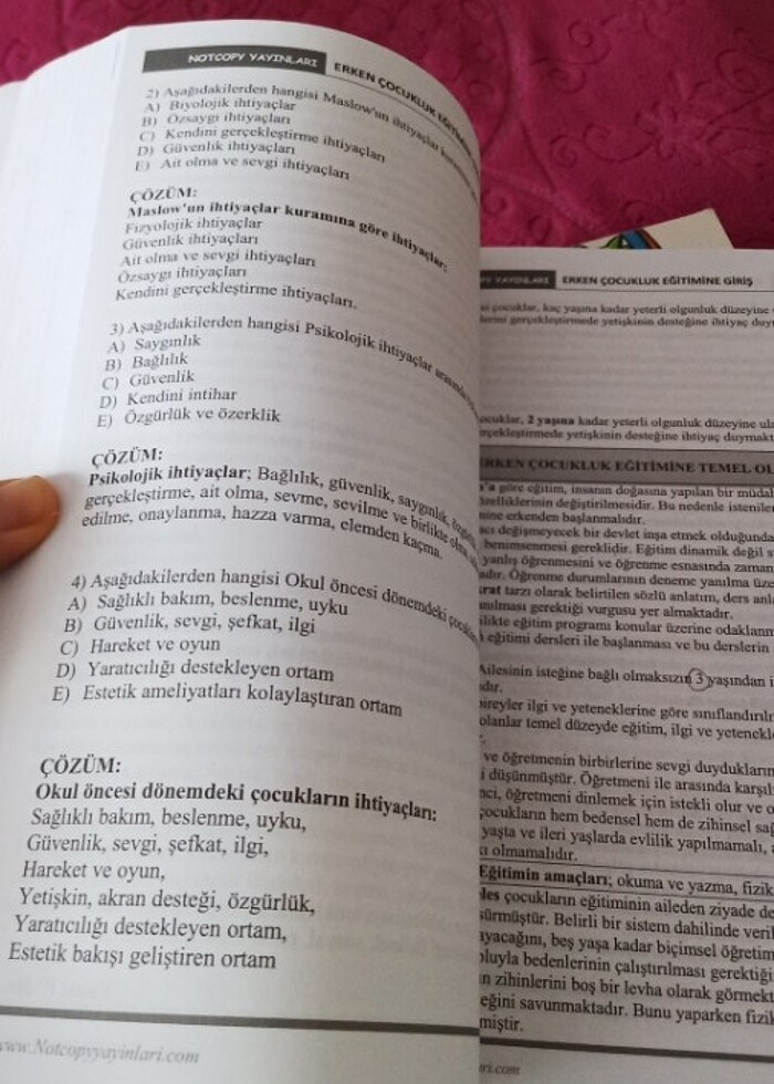 Çocuk gelişimi 2 sınıf konu özetli soru bankası - Görsel 2