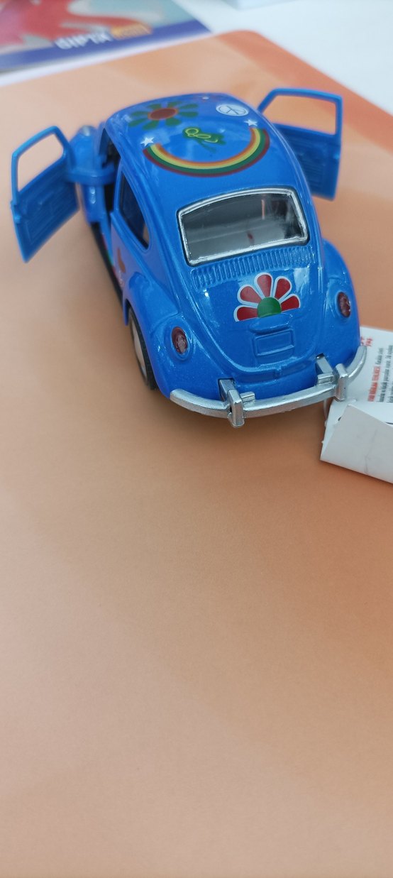 Renkli Mavi Oyuncak Araba - Görsel 4