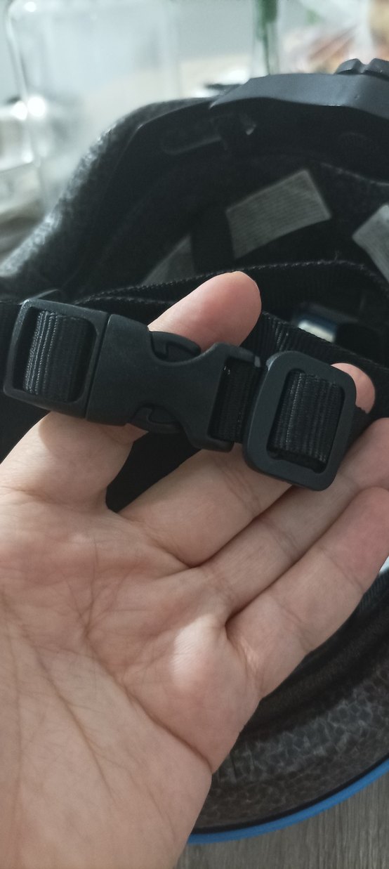 Mavi Minimalist Motosiklet Kaskı - Görsel 3