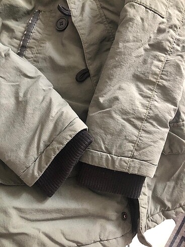 7 Yaş Beden Koton erkek çocuk parka