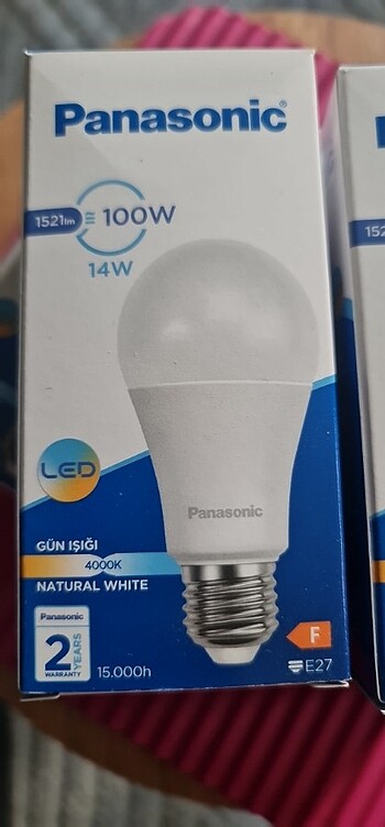 Panasonic Panasonic Led Ampul E27 14w-100w Beyaz Işık (5 Adet)