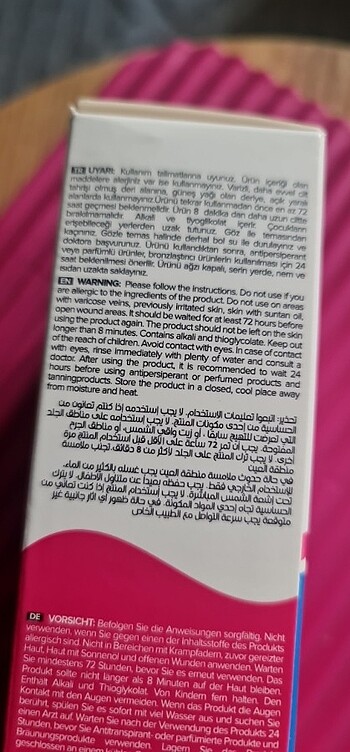  Beden Epify Tüy Dökücü Krem 250 ml