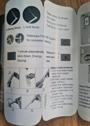 Handy Care Bidet - Taşınabilir Taharet Musluğu (Beyaz) - Görsel 10