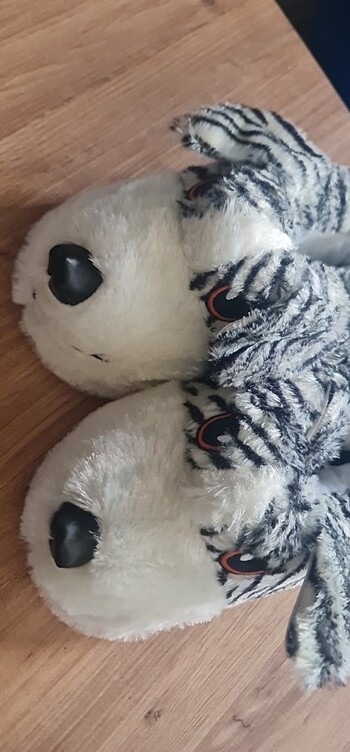 Unisex Köpek Figürlü Panduf Yumuşak Tabanlı Ev Botu (38-40)