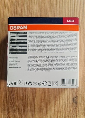 Osram Klasik Mum 7 W Sarı Mum E14 Duy 3'lü Led
Ampul - Görsel 3