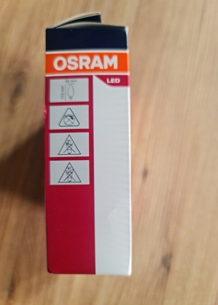 Osram Klasik Mum 7 W Sarı Mum E14 Duy 3'lü Led
Ampul - Görsel 4