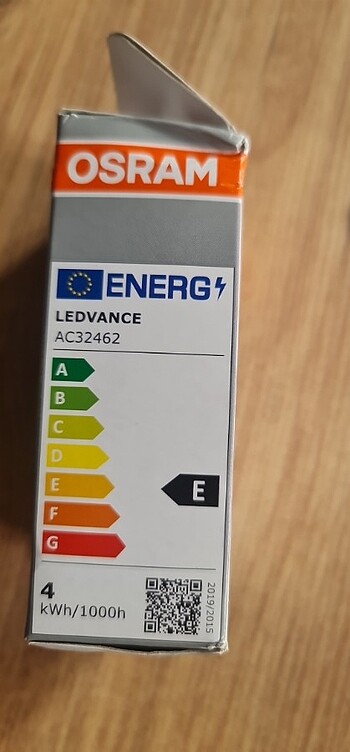 Osram LED Base Classic B40 4W Filaman Sarı Işık E-14 Ampul 2'li  - Görsel 3