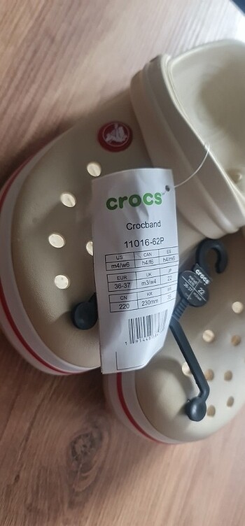 Crocs Crocband Unisex Bej Terlik 11016-62P (36 - 37) - Görsel 10