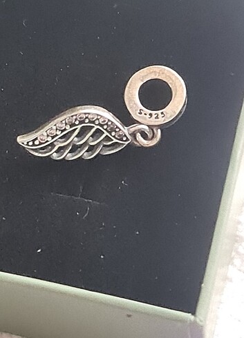 925 Ayar Gümüş Sallantılı Melek Kanadı
Charm - Görsel 6