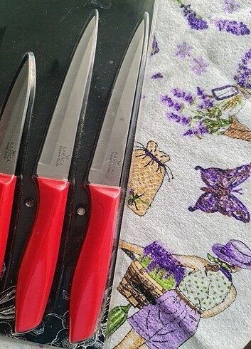Karaca Red Peel 4 Parça Bıçak Seti - Görsel 5